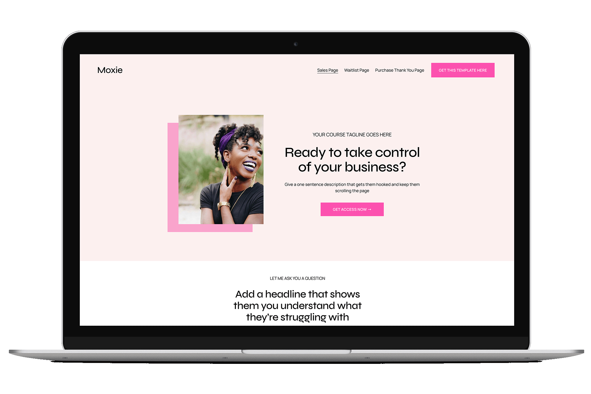 サービス紹介ページのイメージ