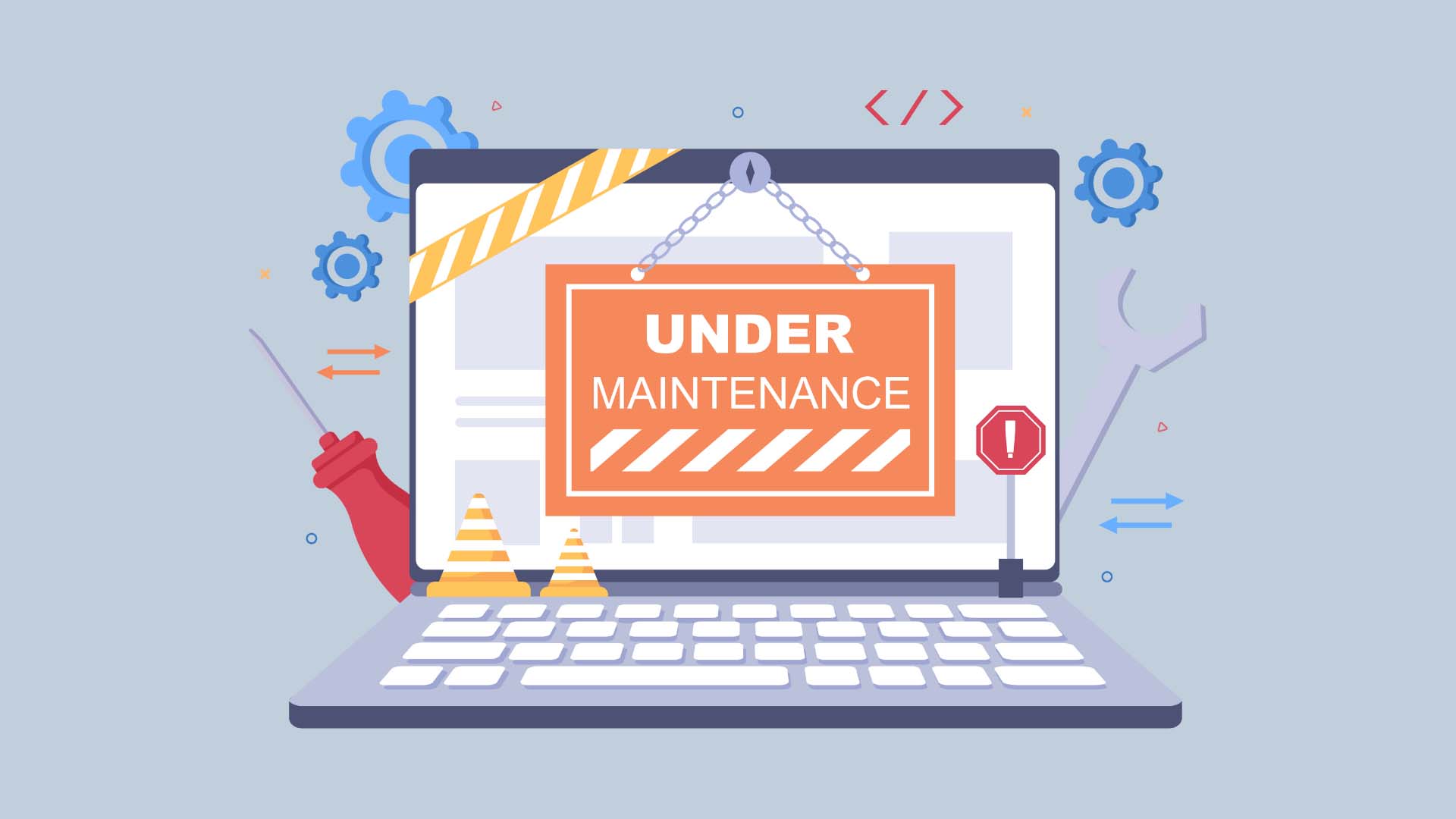 ホームページ更新代行のイメージ