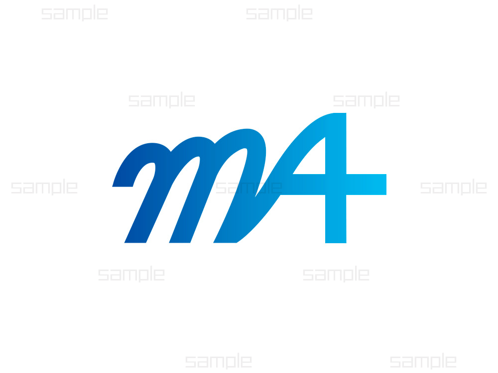 手書きロゴ・イラストをデータ化 制作実績 株式会社M4様